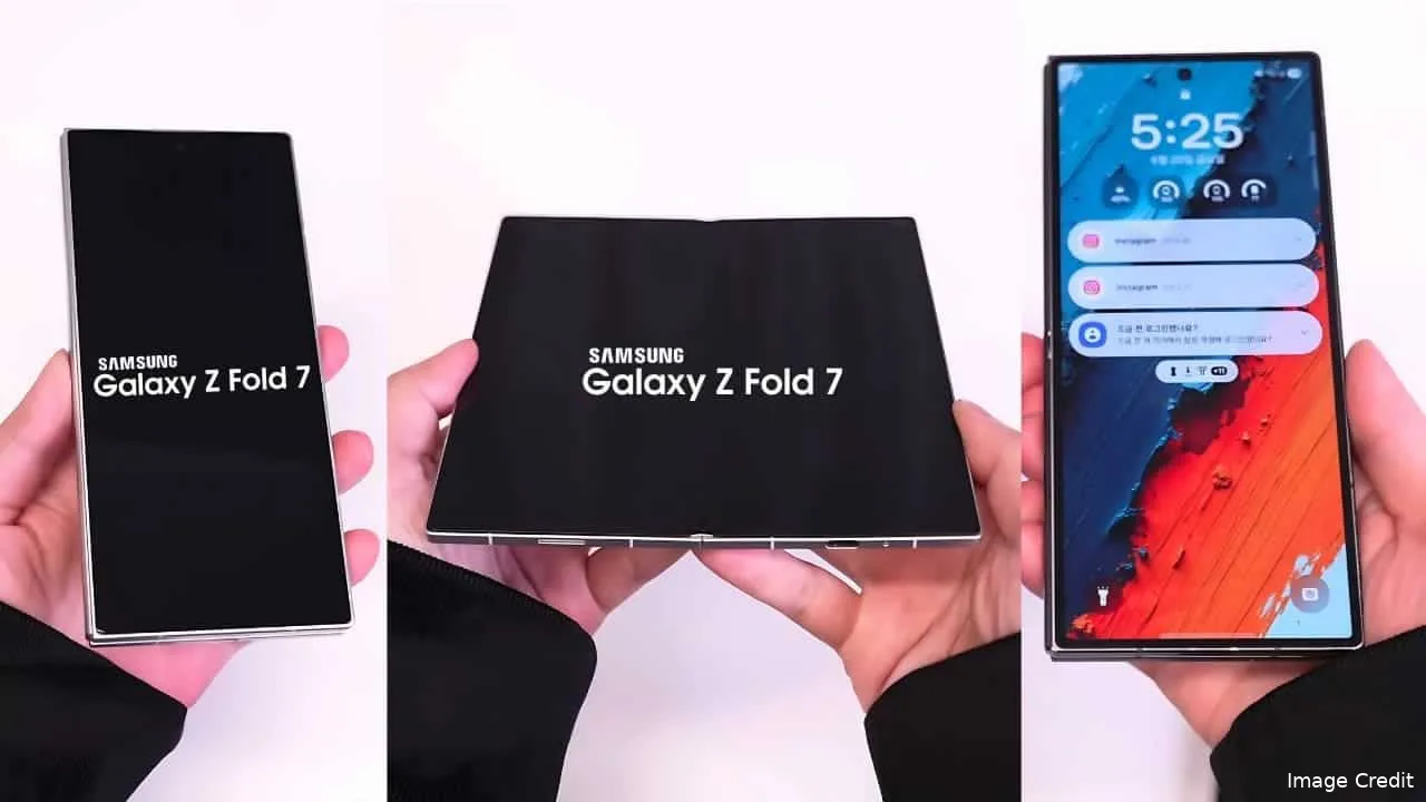 New Video Reveals Galaxy Z Fold7 Dummy Next to Z Fold6